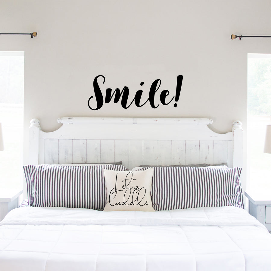 Smile! Wall Decal