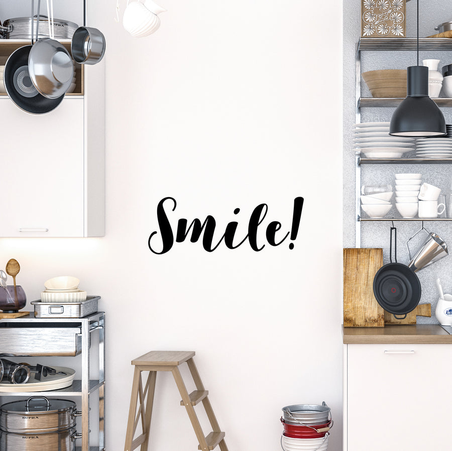 Smile! Wall Decal