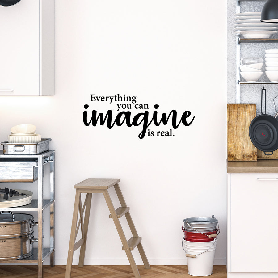 Picasso Everything You Can Imagine is Real Wall Decal Sticker